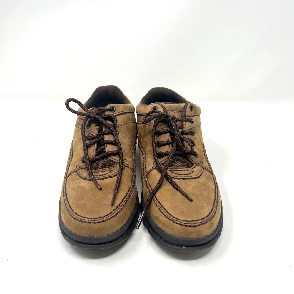 Rockport Womens Active by Orthaheel World Tour Classic Brown Lace Up Size 9.5